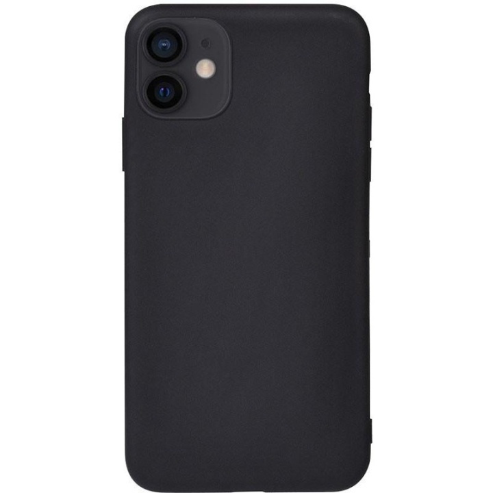 Mobile phone case in TPU for iPhone 13, Matte black in the group SMARTPHONE & TABLETS / Phone cases / Apple / iPhone 13 / Cases at TP E-commerce Nordic AB (38-96424)