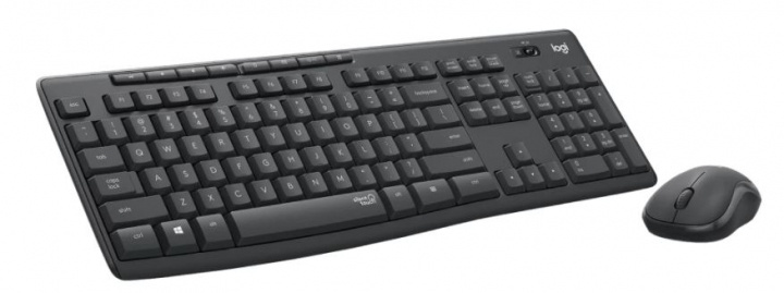 Logitech MK295 Silent Wireless Combo - GRAPHITE NORDIC in the group COMPUTERS & PERIPHERALS / Mice & Keyboards / Keyboards / Combo packs at TP E-commerce Nordic AB (38-96464)