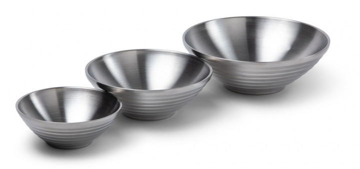 Orrefors Jernverk Skål Stainless Dubbelvägg 3-pack in the group HOME, HOUSEHOLD & GARDEN / Kitchen utensils / Other kitchen tools at TP E-commerce Nordic AB (38-96526)