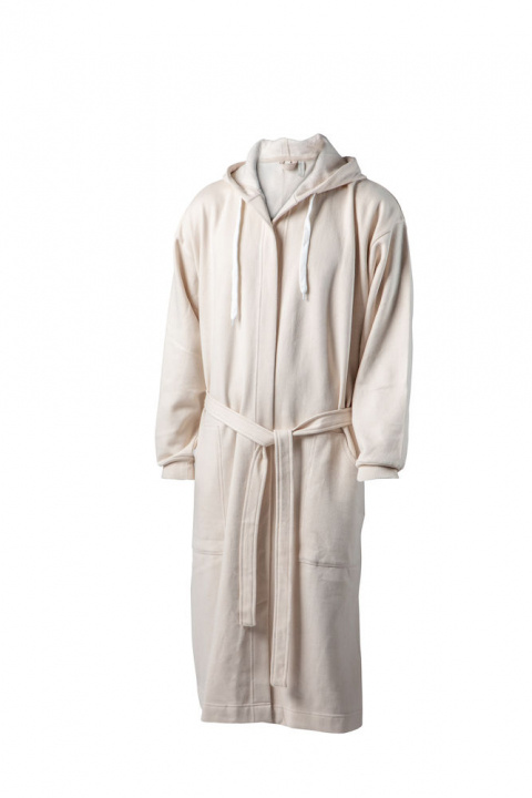 Kosta Linnewäfveri Badrock College, Beige, L/XL in the group HOME, HOUSEHOLD & GARDEN / Bathroom / Bath robes at TP E-commerce Nordic AB (38-96542-LX)