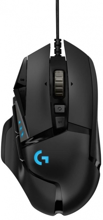 Logitech G502 HERO High Performance Gaming Mouse in the group COMPUTERS & PERIPHERALS / GAMING / Mice at TP E-commerce Nordic AB (38-96577)