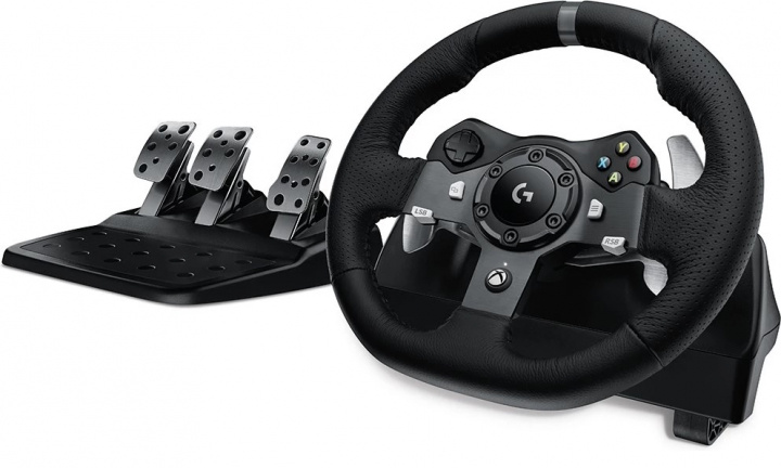 Logitech G920 Driving Force Racing Wheel (PC/Xbox One) in the group HOME ELECTRONICS / Game consoles & Accessories / Xbox One at TP E-commerce Nordic AB (38-96588)