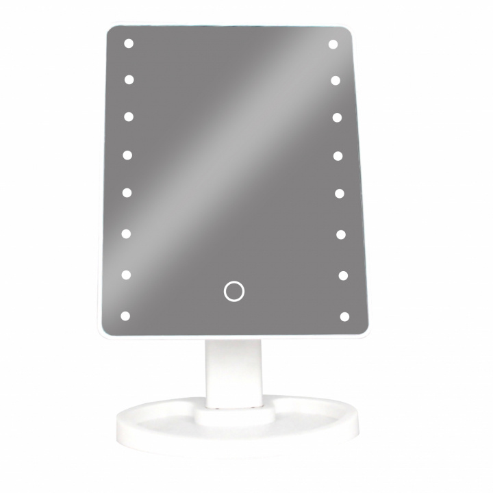 Cenocco CC-9106: Large LED Mirror in the group BEAUTY & HEALTH / Makeup / Make up mirror at TP E-commerce Nordic AB (38-96608)