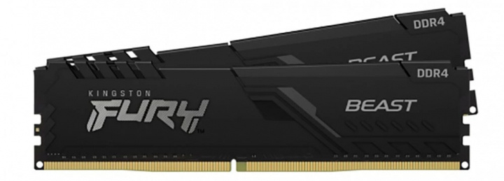 Kingston Fury Beast DDR4 3600MHz 2x8GB in the group COMPUTERS & PERIPHERALS / Computer components / RAM memory / DDR4 at TP E-commerce Nordic AB (38-96625)