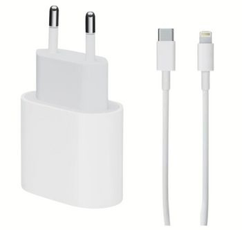 Apple Original Snabbladdare 20w + USB-C till lightning kabel 2m (Bulk) in the group SMARTPHONE & TABLETS / Chargers & Cables / Wall charger / Wall charger Lightning at TP E-commerce Nordic AB (38-96669-PKT)