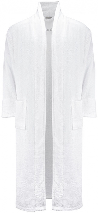 Lord Nelson Badrock i Frotté L/XL, Vit in the group HOME, HOUSEHOLD & GARDEN / Bathroom / Bath robes at TP E-commerce Nordic AB (38-96717)