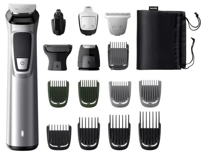 Philips Multigroom series 7000 16-i-1 Ansikte, hår, kropp in the group BEAUTY & HEALTH / Hair & Styling / Shaving & Trimming / Hair trimmers at TP E-commerce Nordic AB (38-96812)