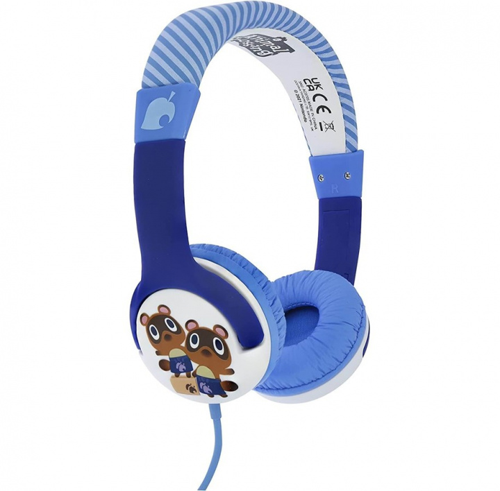 OTL Animal Crossing Timmy & Tommy Kids Headphones in the group HOME ELECTRONICS / Audio & Picture / Headphones & Accessories / Headphones at TP E-commerce Nordic AB (38-96833)
