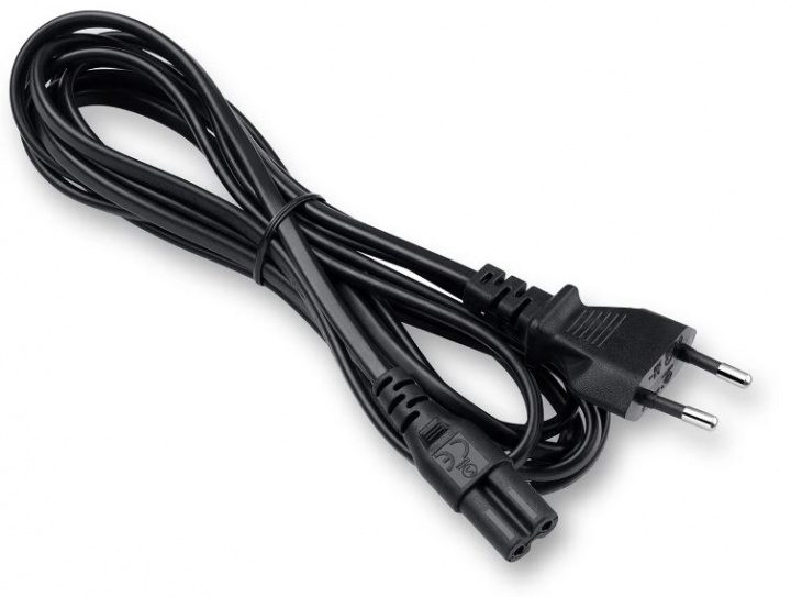 ON Power cable 2-pin, 3 meters, Black in the group COMPUTERS & PERIPHERALS / Computer cables / Device kable at TP E-commerce Nordic AB (38-96844)