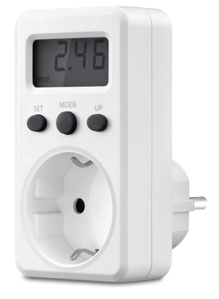 ON EMR 100 Energy meter for wall sockets with memory functionON in the group HOME, HOUSEHOLD & GARDEN / Smart home / Power Consumption Meter at TP E-commerce Nordic AB (38-96847)