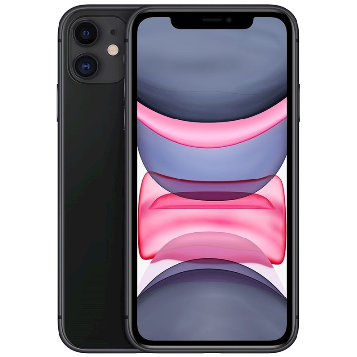 Preowned iPhone 11 Black 128 GB Good in the group SMARTPHONE & TABLETS / Mobile phones & smartphones at TP E-commerce Nordic AB (38-96925)