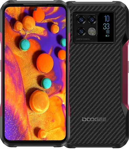 Doogee V20 Telefon 256/8GB Svart/Röd in the group SMARTPHONE & TABLETS / Mobile phones & smartphones at TP E-commerce Nordic AB (38-96948)