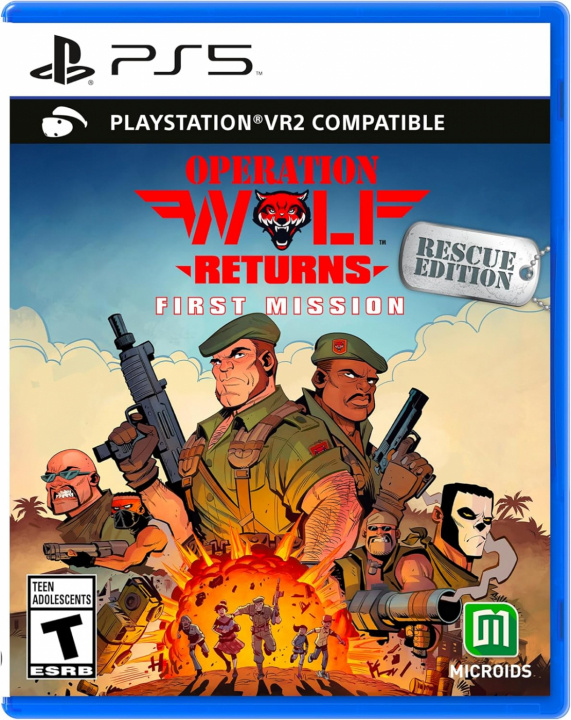 Operation Wolf Returns: First Mission - Rescue Edition (PS5) in the group HOME ELECTRONICS / Game consoles & Accessories / Sony PlayStation 5 / Games at TP E-commerce Nordic AB (38-96956)