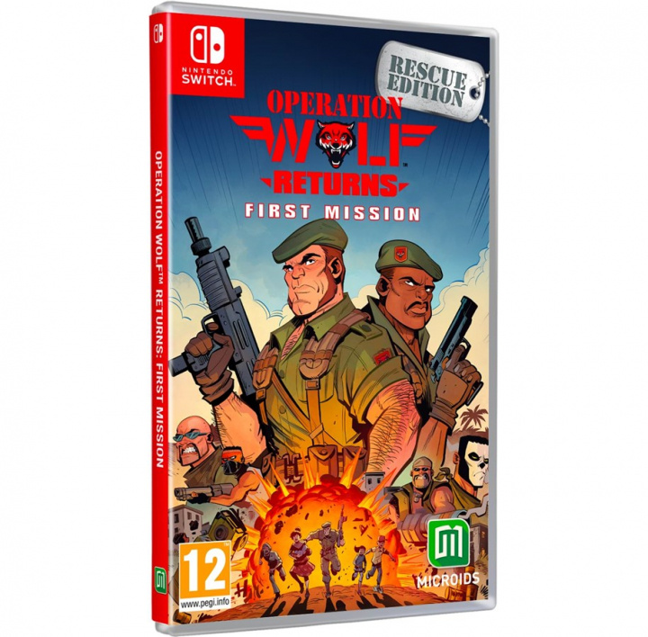 Operation Wolf Returns: First Mission - Rescue Edition (Switch) in the group HOME ELECTRONICS / Game consoles & Accessories / Nintendo Switch / Games at TP E-commerce Nordic AB (38-96957)