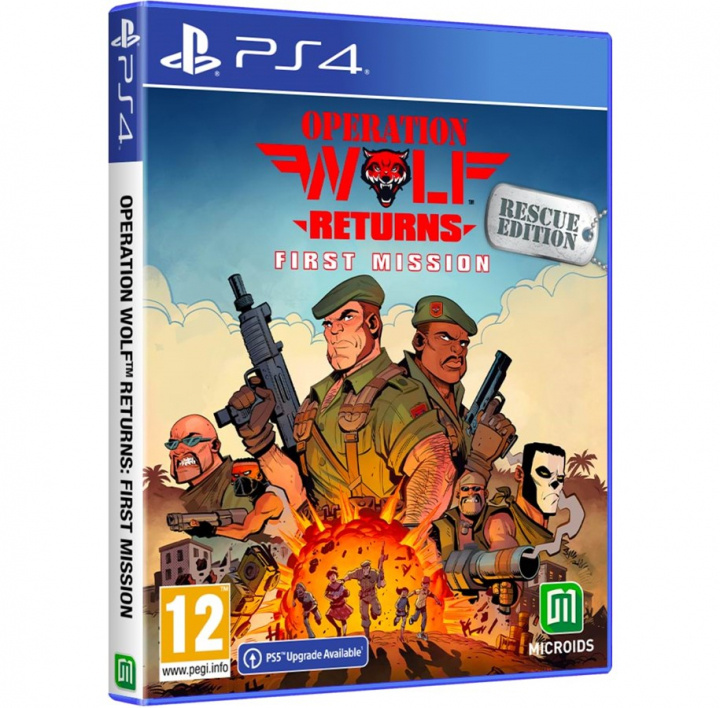 Operation Wolf Returns: First Mission - Rescue Edition (PS4) in the group HOME ELECTRONICS / Game consoles & Accessories / Sony PlayStation 4 / Games at TP E-commerce Nordic AB (38-96959)