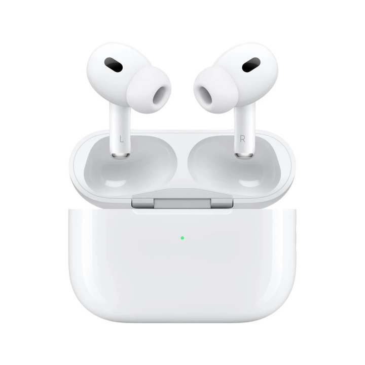 Apple AirPods Pro (2nd gen) MTJV3ZM/A med MagSafe fodral (USB-C) in the group HOME ELECTRONICS / Audio & Picture / Headphones & Accessories / Headphones at TP E-commerce Nordic AB (38-96976)