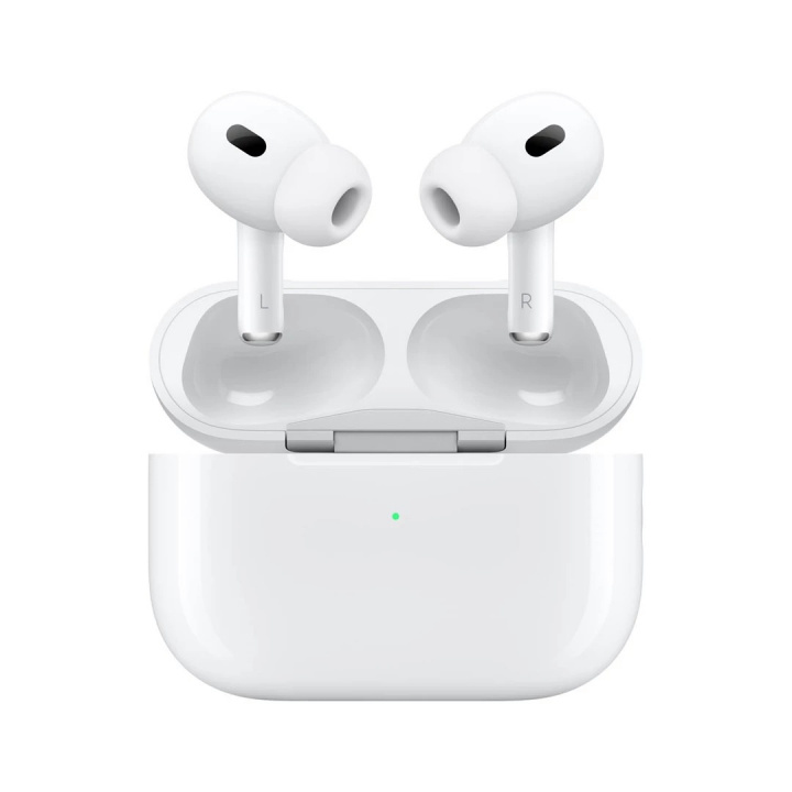 Apple AirPods Pro (2nd gen) MTJV3ZM/A med MagSafe fodral (USB-C) in the group HOME ELECTRONICS / Audio & Picture / Headphones & Accessories / Headphones at TP E-commerce Nordic AB (38-96976)