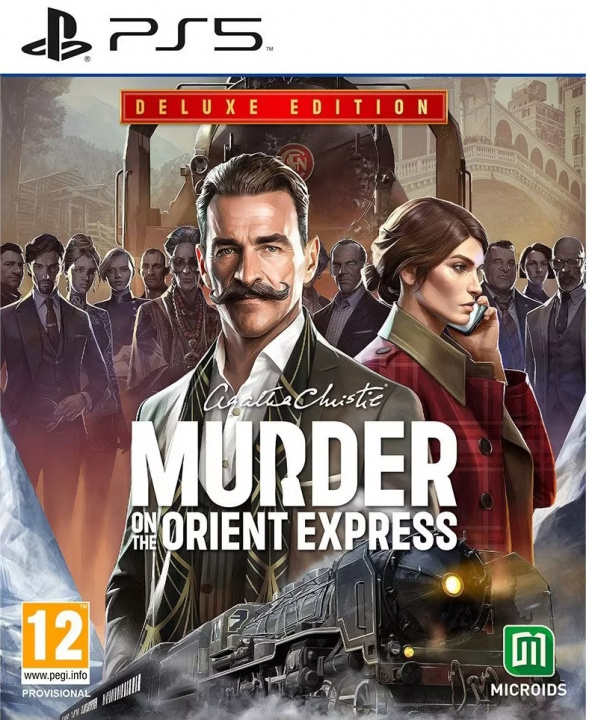 Agatha Christie: Murder on the Orient Express - Deluxe Edition (PS5) in the group HOME ELECTRONICS / Game consoles & Accessories / Sony PlayStation 5 at TP E-commerce Nordic AB (38-96986)