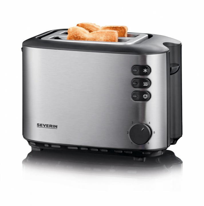 Severin AT 2514 Brödrost 2-skivor in the group HOME, HOUSEHOLD & GARDEN / Household appliances / Toasters & Bread grills / Toasters at TP E-commerce Nordic AB (38-96992)