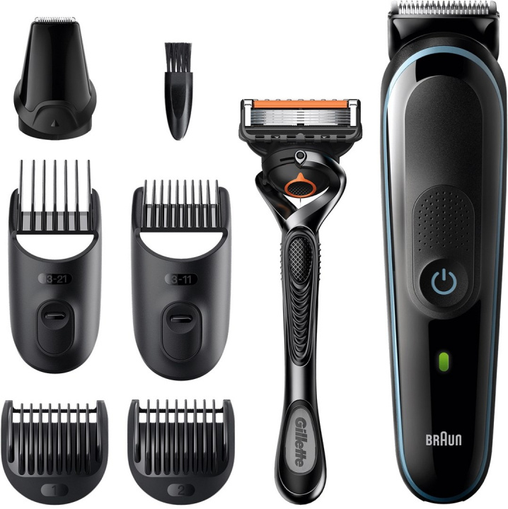 Braun MGK5345 Trimmerkit för skägg och hår in the group BEAUTY & HEALTH / Hair & Styling / Shaving & Trimming / Beard trimmer & Accessories at TP E-commerce Nordic AB (38-97072)