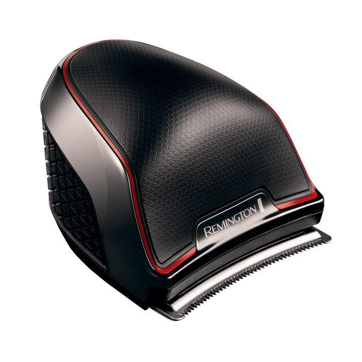 Remington HC4300 QuickCut Pro Compact Hair Clipper with wider blade, Black/Red in the group BEAUTY & HEALTH / Hair & Styling / Shaving & Trimming / Hair trimmers at TP E-commerce Nordic AB (38-97074)