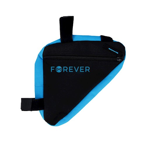 Forever Outdoor Bicycle bag for bicycle frame, Black/Blue in the group Sport, leisure & Hobby / Sports equipment / Bicycle accessories / Other bike accessories at TP E-commerce Nordic AB (38-97110)
