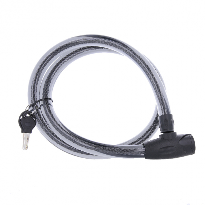 Forever Outdoor Cable lock with key for bicycle CBL-160 in the group Sport, leisure & Hobby / Sports equipment / Bicycle accessories / Other bike accessories at TP E-commerce Nordic AB (38-97121)
