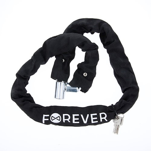 Forever Outdoor Kättinglås till cykel med nycklar CHL-106 in the group Sport, leisure & Hobby / Sports equipment / Bicycle accessories / Other bike accessories at TP E-commerce Nordic AB (38-97126)