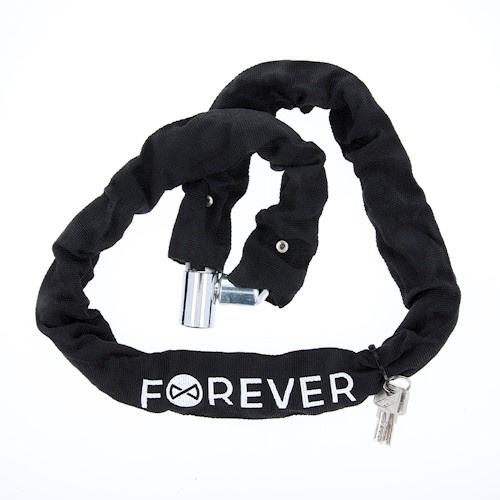 Forever Outdoor Bicycle chain lock with keys CHL-106 in the group Sport, leisure & Hobby / Sports equipment / Bicycle accessories / Other bike accessories at TP E-commerce Nordic AB (38-97126)