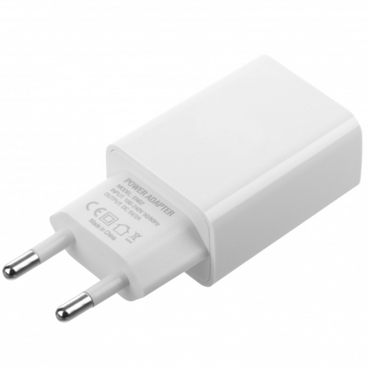 USB-A Adapter 5V/2A in the group SMARTPHONE & TABLETS / Chargers & Cables / Wall charger / Wall charger USB at TP E-commerce Nordic AB (38-97160)