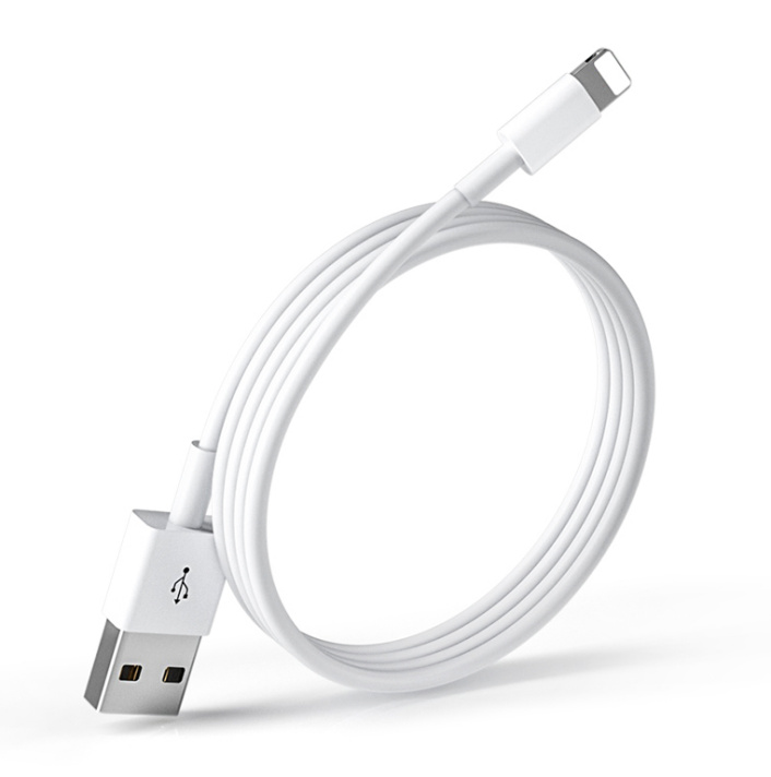 USB-A till Lightning Kabel, 1 m in the group SMARTPHONE & TABLETS / Chargers & Cables / Cables / Cables Lightning at TP E-commerce Nordic AB (38-97161)