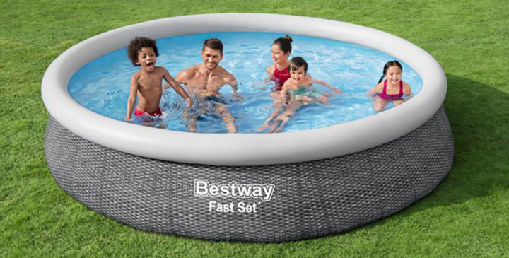 Bestway Fast Set Pool 3.66 x 76 cm in the group HOME, HOUSEHOLD & GARDEN / Garden products / Pool & Accessories / Pools at TP E-commerce Nordic AB (38-97201)