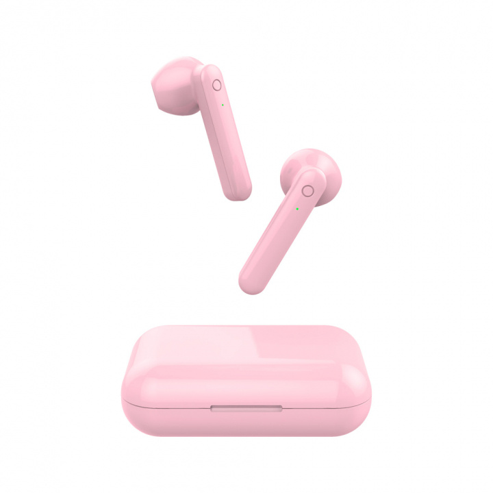 Forever TWE-110 Earp Bluetooth Headphones, Pink in the group HOME ELECTRONICS / Audio & Picture / Headphones & Accessories / Headphones at TP E-commerce Nordic AB (38-97321)