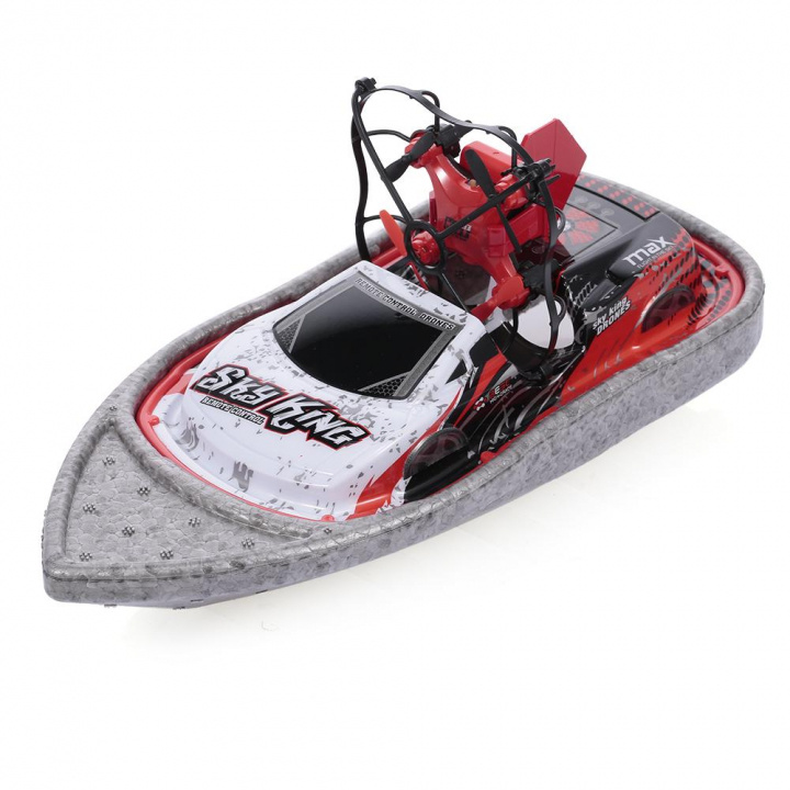 3-in-1 Drone, Boat, Car 2.4 G 4-axis, Red/Grey in the group TOYS, KIDS & BABY PRODUCTS / Radio controlled / RC cars at TP E-commerce Nordic AB (38-97374)