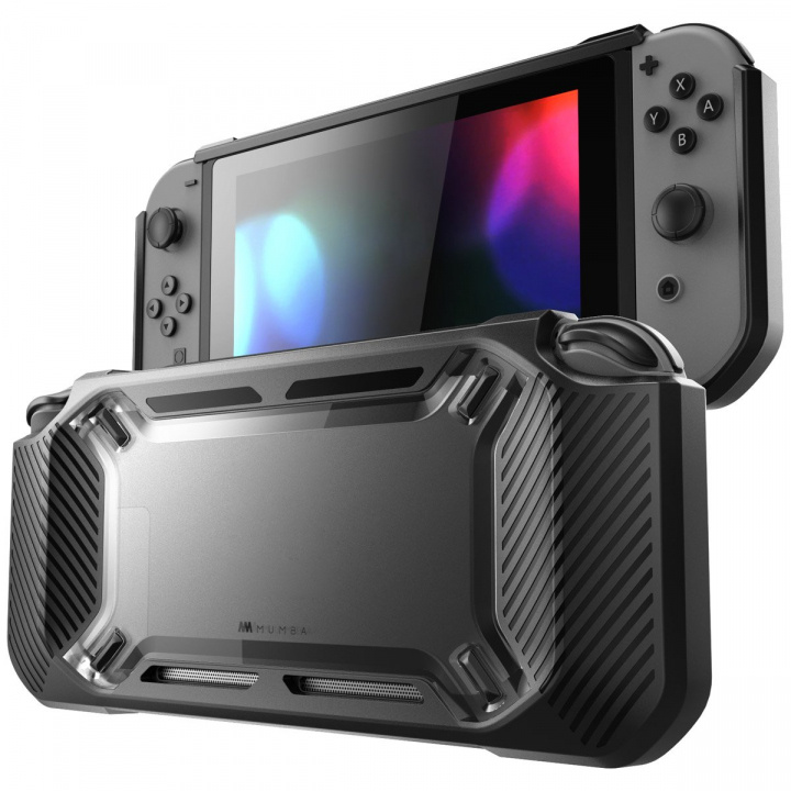Hard Shell for Nintendo Switch, Black in the group HOME ELECTRONICS / Game consoles & Accessories / Nintendo Switch / Accessories at TP E-commerce Nordic AB (38-97408)