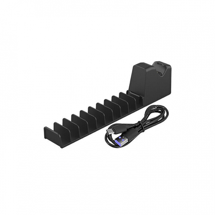 Charging station for PS5 controller, Black in the group HOME ELECTRONICS / Game consoles & Accessories / Sony PlayStation 5 / Accessories at TP E-commerce Nordic AB (38-97422)
