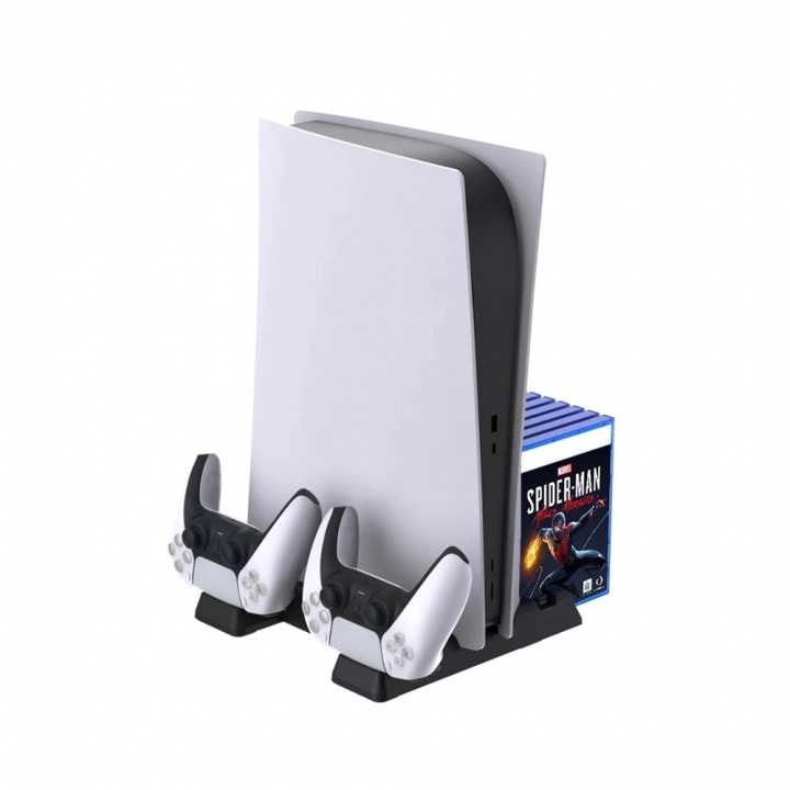 Docking station for Playstation 5, 4-in-1 in the group HOME ELECTRONICS / Game consoles & Accessories / Sony PlayStation 5 at TP E-commerce Nordic AB (38-97428)