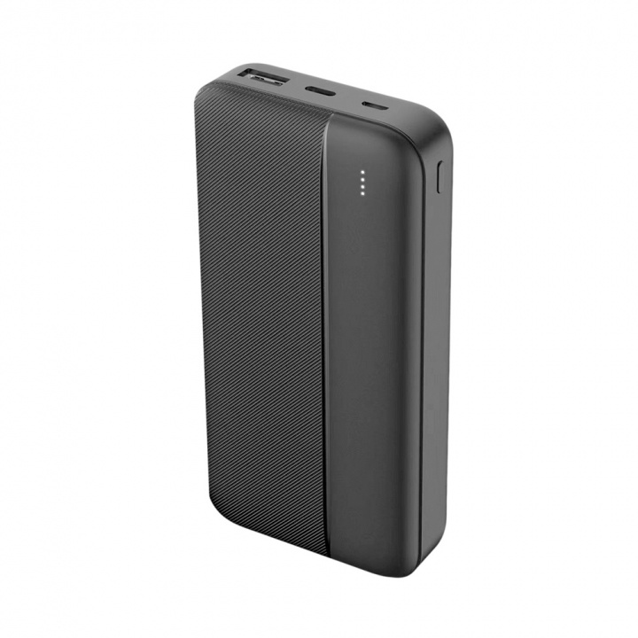 Maxlife powerbank 20W 20000mAh, Black in the group SMARTPHONE & TABLETS / Chargers & Cables / Powerbanks at TP E-commerce Nordic AB (38-97443)