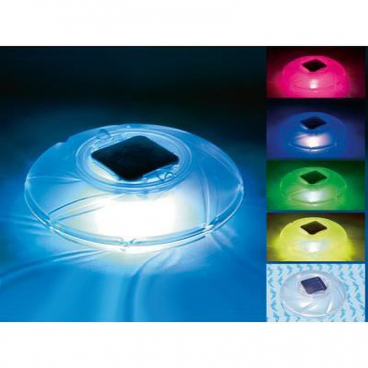 Bestway Floating Pool lighting LED solar lamp, 7 colors, 18cm in the group HOME, HOUSEHOLD & GARDEN / Garden products / Pool & Accessories / Pool accessories at TP E-commerce Nordic AB (38-97456)