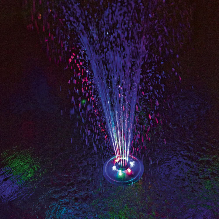 Bestway Floating pool fountain with multi-color light show in the group HOME, HOUSEHOLD & GARDEN / Garden products / Pool & Accessories / Pool accessories at TP E-commerce Nordic AB (38-97458)