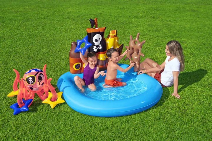 Bestway Inflatable Children\'s Pool / Waterpark, Pirate Ship in the group TOYS, KIDS & BABY PRODUCTS / Outdoor toys / Bath toys at TP E-commerce Nordic AB (38-97475)
