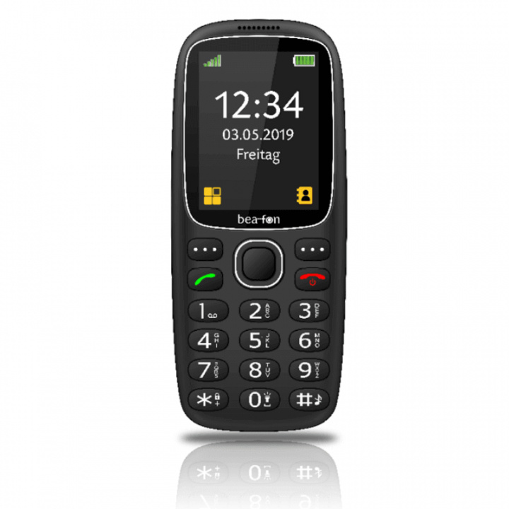 Beafon SL360i, 2G, svart in the group SMARTPHONE & TABLETS / Mobile phones & smartphones at TP E-commerce Nordic AB (38-97483)