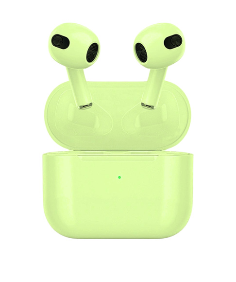 Airbuds 3 - Helt trådlösa In-Ear Hörlurar, Grön in the group HOME ELECTRONICS / Audio & Picture / Headphones & Accessories / Headphones at TP E-commerce Nordic AB (38-97490)