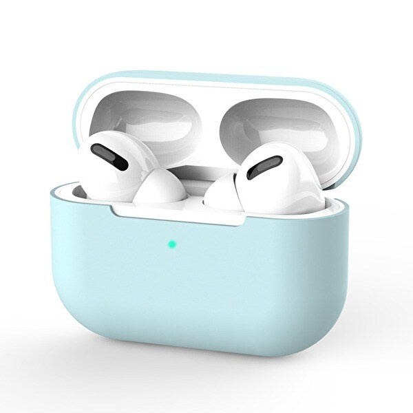 Silikonskal till Airpods Pro, Turkos in the group HOME ELECTRONICS / Audio & Picture / Headphones & Accessories / Accessories at TP E-commerce Nordic AB (38-97540)