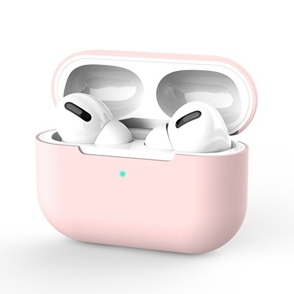 Silicone shell for Airpods Pro, Pink in the group HOME ELECTRONICS / Audio & Picture / Headphones & Accessories / Accessories at TP E-commerce Nordic AB (38-97541)
