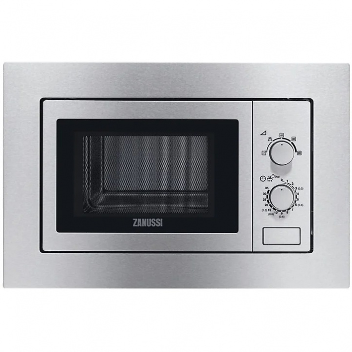 ZANUSSI - Inbyggd stålfärgad mikrovågsugn (ZSM17100XA) in the group HOME, HOUSEHOLD & GARDEN / Household appliances / Microwave ovens at TP E-commerce Nordic AB (38-97549)