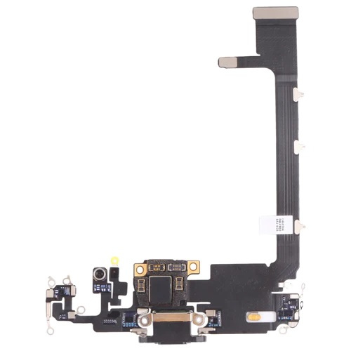 Charging connector for iPhone 11 pro max, Charge connector flex cable, Black in the group SMARTPHONE & TABLETS / Reservdelar at TP E-commerce Nordic AB (38-97559)