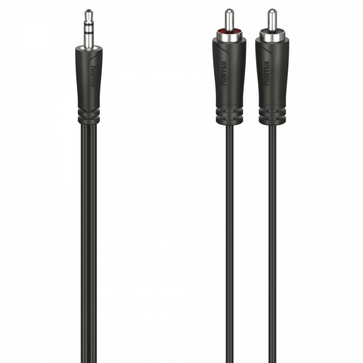 Hama 3.5mm - 2x RCA ljudadapterkabel, 3m in the group HOME ELECTRONICS / Cables & Adapters / RCA / Cables at TP E-commerce Nordic AB (38-97607)