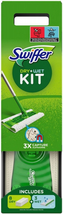 Swiffer Floor Mop Starter Kit in the group HOME, HOUSEHOLD & GARDEN / Cleaning products / Other cleaning accessories at TP E-commerce Nordic AB (38-97620)