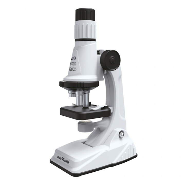 Maxlife MXMS-100 Microscope for children, White in the group TOYS, KIDS & BABY PRODUCTS / Toys / Experiment & DIY at TP E-commerce Nordic AB (38-97636)